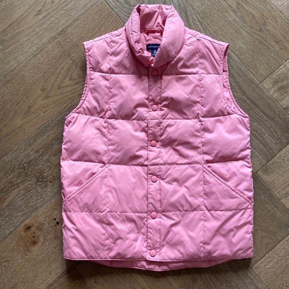 Lands’ End Girl’s Puffer Vest - Picture 1 of 6